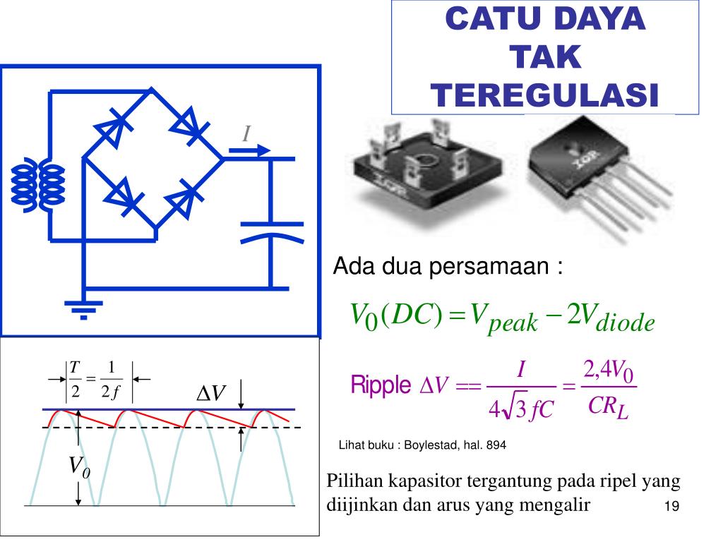 tabel persamaan transistor